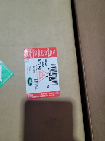 LR047132 Land Rover Amortecedor traseiro