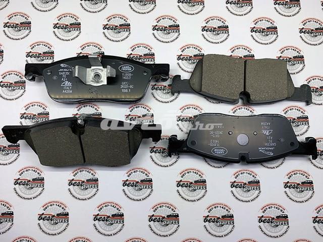 Compre LR160438 Land Rover Sapatas do freio dianteiras de disco