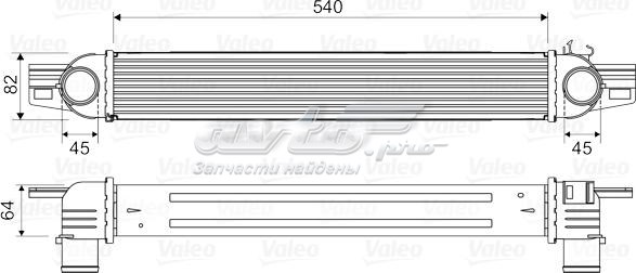 Radiador de intercooler VALEO 818545 preço, a partir de 114,24 USD