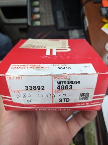 Kit de anéis de pistão de motor, STD. 33892STD TPR