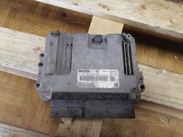Módulo de direção (Centralina eletrônica) de motor 0281012548 Opel