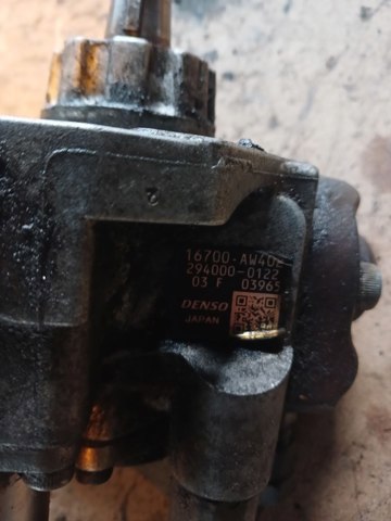 Bomba de combustível de pressão alta 16700AW402 Nissan/Infiniti