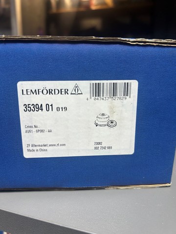 Coxim (suporte) esquerdo traseiro de motor Lemforder 35394 preço, a partir de 32,83 USD