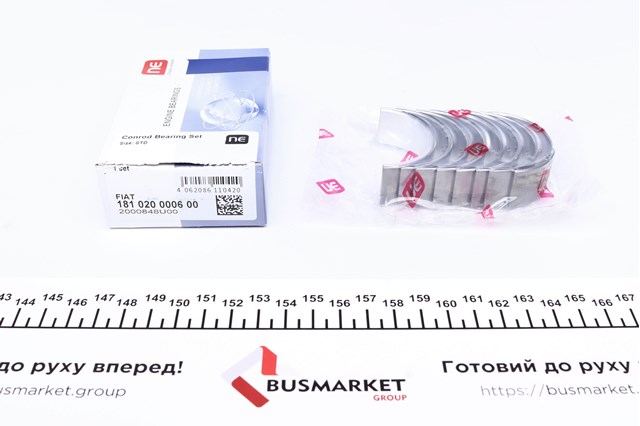 Folhas inseridas de cambota de biela, kit, padrão (STD) NE/NPR 181020000600