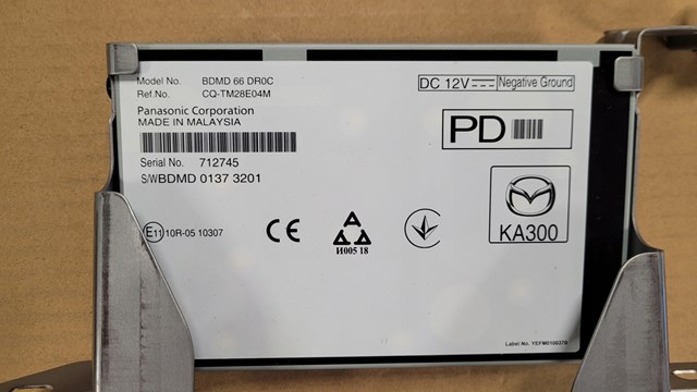BDMD66DR0C Mazda 