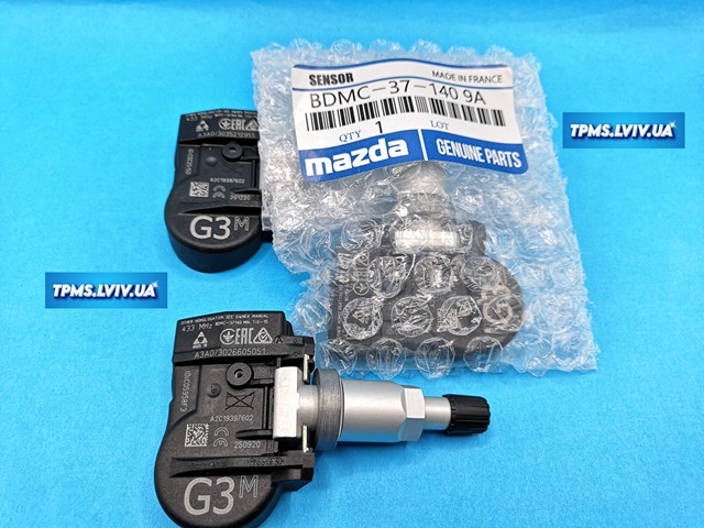 BDMC37140 Mazda Sensor de pressão de ar nos pneus