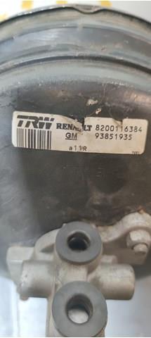 Reforçador dos freios a vácuo 8200116384 Renault (RVI)