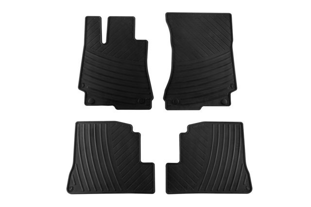 Tapetes dianteiros + traseiros, kit Mercedes B67812042