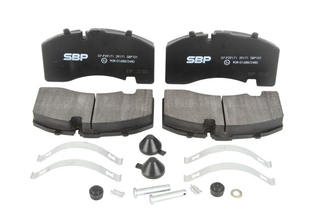 Sapatas do freio traseiras de disco ST29171PRO Rider