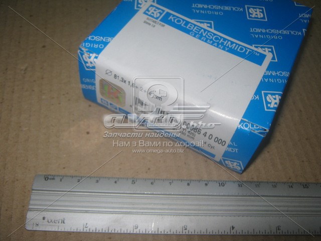 800008610000 Kolbenschmidt Anéis do pistão para 1 cilindro, STD.