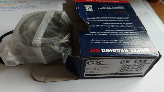 Rolamento de cubo dianteiro CX/Complex CX136