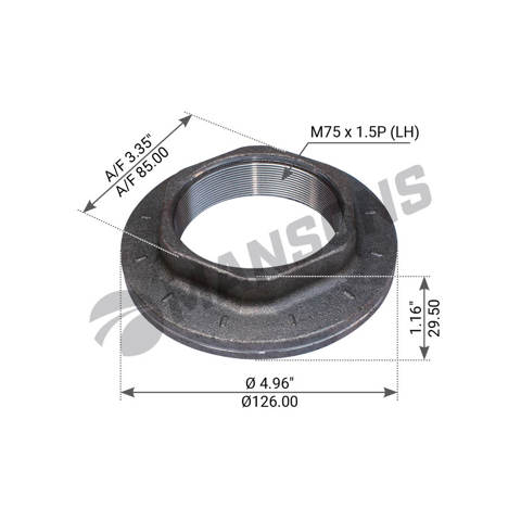 Compre 1011008500 SAF Porca de cubo dianteiro