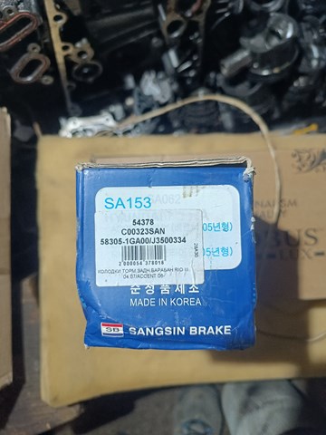 Sapatas do freio traseiras de tambor Hi-q SA153 preço, a partir de 29,28 USD