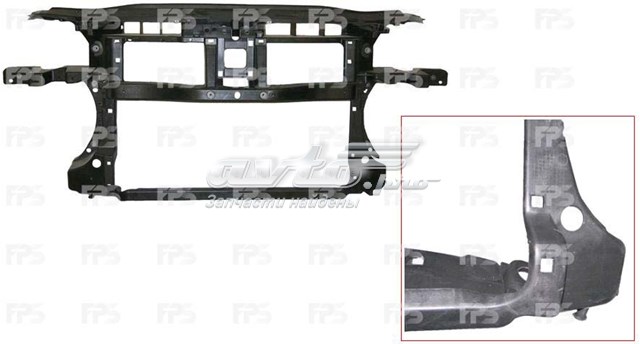 Suporte do radiador montado (painel de montagem de fixação das luzes) FPS FP7407200 preço, a partir de 165,67 USD