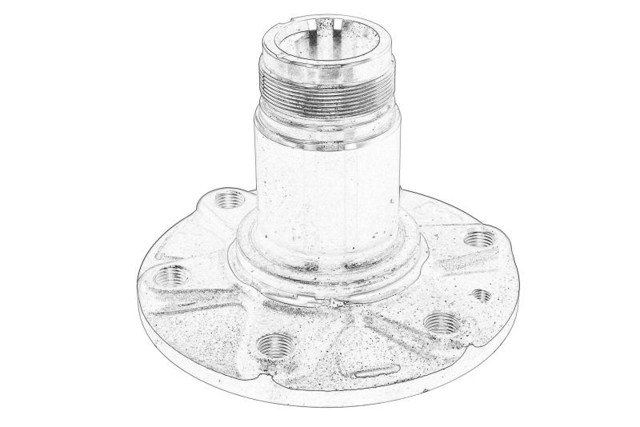 5801564338 Iveco Pino moente (extremidade do eixo) dianteiro