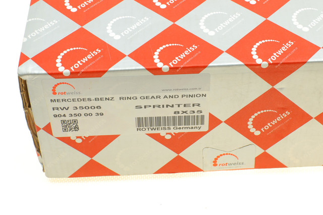 Par principal (de diferencial) do eixo traseiro Rotweiss RW35006 preço, a partir de 504,47 USD