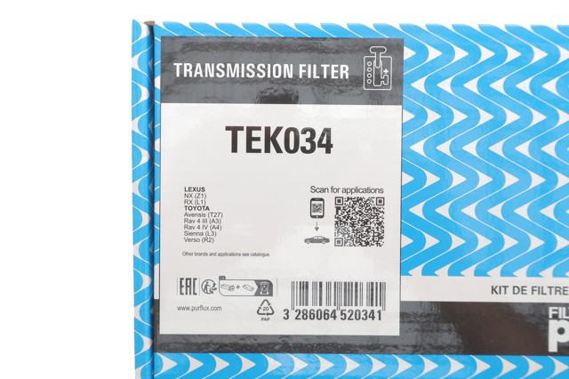 Compre TEK034 Purflux Filtro da Caixa Automática de Mudança