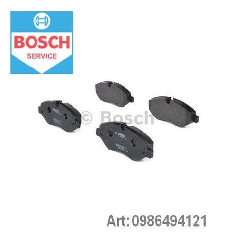 Compre 986494121 Bosch Sapatas do freio dianteiras de disco