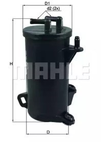 KL764D Mahle Original Filtro de combustível