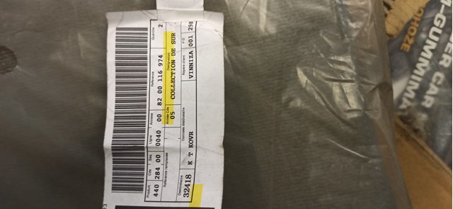 Tapetes dianteiros + traseiros, kit Renault Scenic I JA0, JA1, FA0