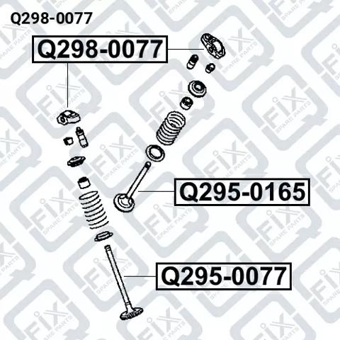 Compre Q2980077 Q-fix Balanceiro de válvula (balanceiro de válvulas)