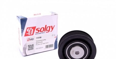 Rolo de reguladora de tensão da correia de transmissão 110186 Solgy