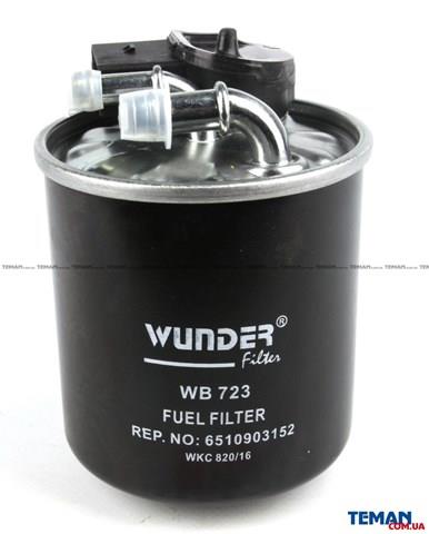 Filtro de combustível WB723 Wunder