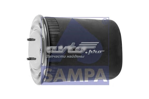 Coxim pneumático (suspensão de lâminas pneumática) do eixo Sampa Otomotiv‏ SP553608