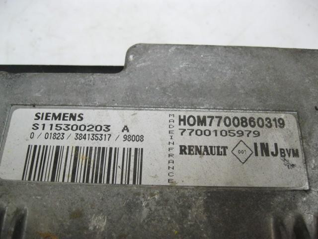 7700105979 Renault (RVI) Módulo de direção (Centralina eletrônica) de motor