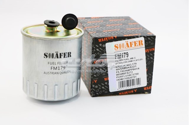 Filtro de combustível Shafer FM179 preço, a partir de 10,06 USD