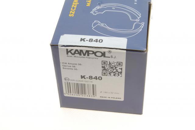 Compre K840 Kampol Sapatas do freio de estacionamento