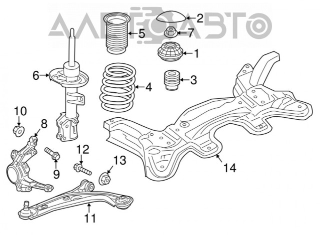 Braço oscilante inferior direito de suspensão dianteira Chrysler 4877742AD preço, a partir de 61,67 USD