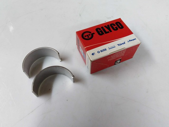 Folhas inseridas de cambota de biela, kit, 1ª reparação ( + 0,25) 713876025 Glyco