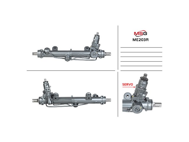 Compre Kit de reparação da cremalheira da direção (do mecanismo), (kit de vedantes) Renault Master 3