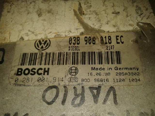 0281001914 VAG Módulo de direção (Centralina eletrônica) de motor