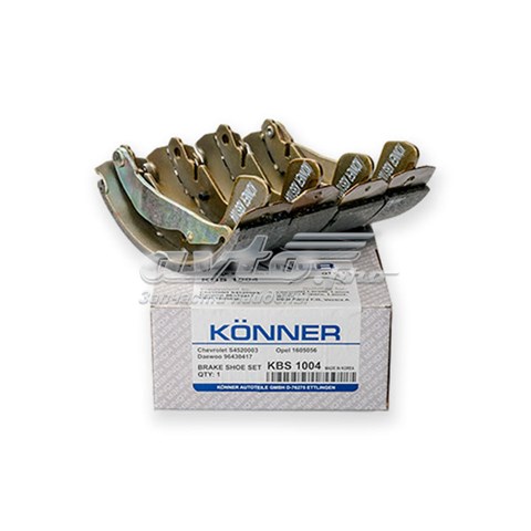 Sapatas do freio traseiras de tambor Konner KBS1004 preço, a partir de 24,97 USD