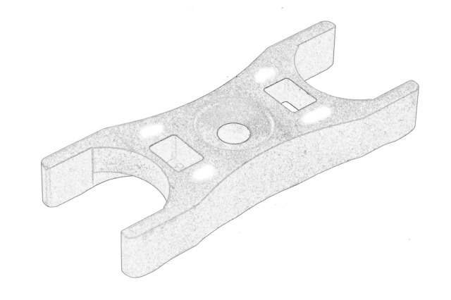 Compre DRM01278 Dr.motor Consola de fixação do injetor