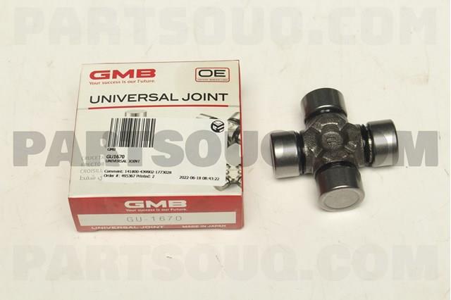 Cruzeta da junta universal traseira GMB GU1670