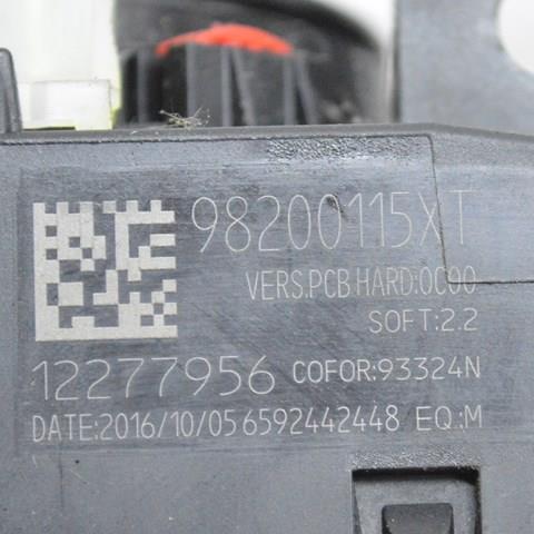 Comutador esquerdo instalado na coluna da direção 98200115XT Peugeot/Citroen
