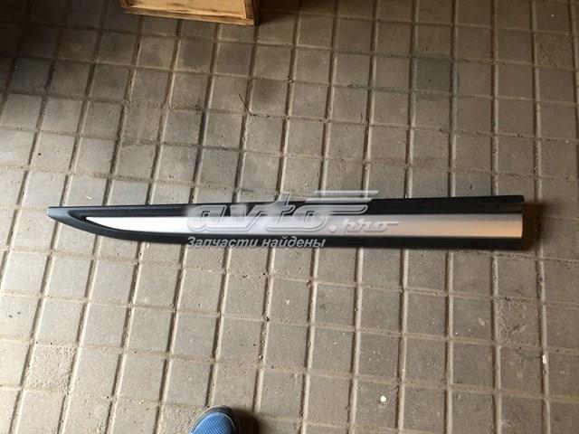 Moldura da porta dianteira direita 5727A484 Mitsubishi
