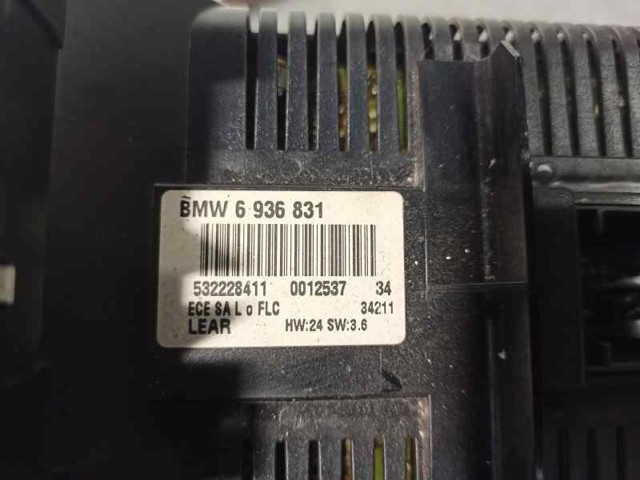 Comutador das luzes no "painel de instrumentos" 6936831 BMW