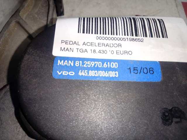 Pedal de gás (de acelerador) MAN 81259706100 preço, a partir de 225,05 USD
