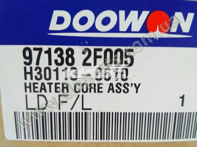 Radiador de forno (de aquecedor) Doowon H301130610 preço, a partir de 78,92 USD