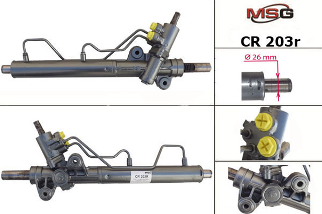 Cremalheira da direção CR203R MSG Rebuilding