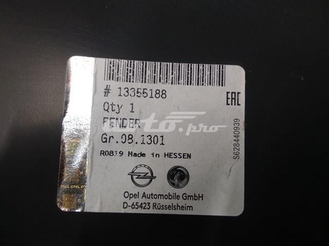 Pára-lama dianteiro direito Opel 13355188 preço, a partir de 238,36 USD