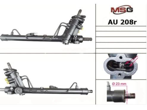 Cremalheira da direção MSG Rebuilding AU208R