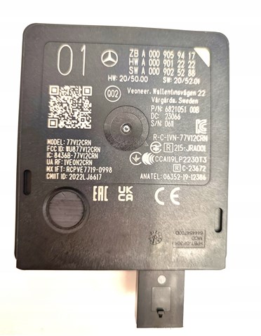 Sensor traseiro de controlo da zona morta Mercedes A0009059417 preço, a partir de 583,18 USD