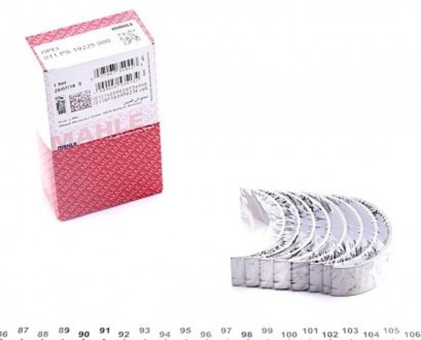 Compre 011PS19225000 Mahle Original Folhas inseridas de cambota de biela, kit, padrão (STD)