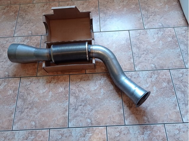 Tubo de admissão dianteiro (calças) do silenciador A9604908447 Mercedes