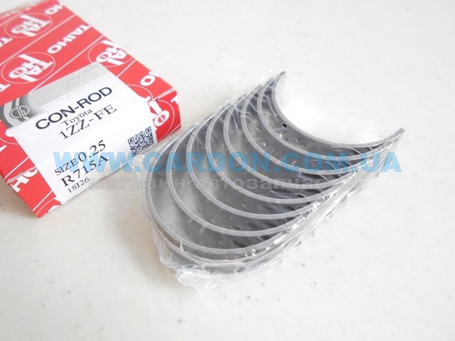 Folhas inseridas de cambota de biela, kit, 1ª reparação ( + 0,25) Taiho R715A025